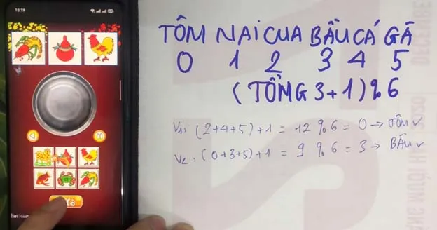 Cách tính điểm bầu cua 78WIN