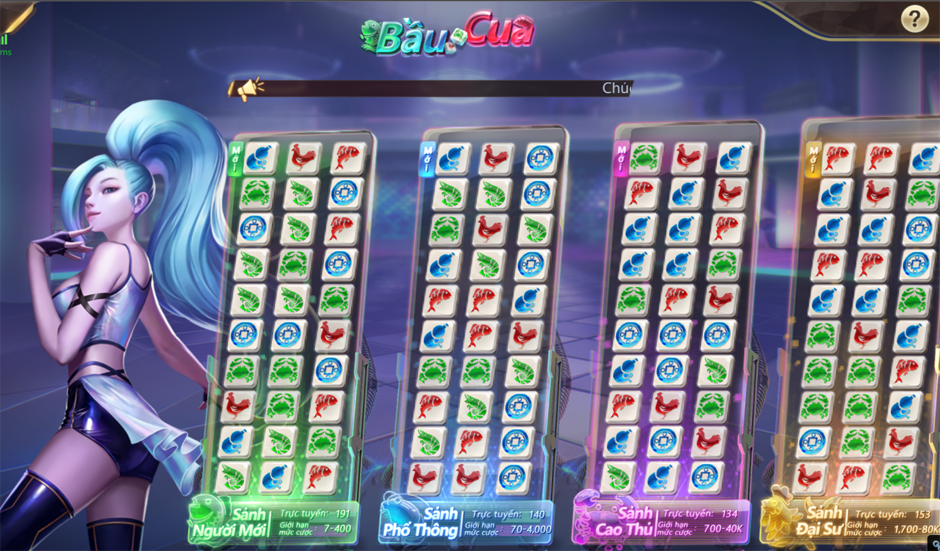 Sảnh game bầu cua 78WIN