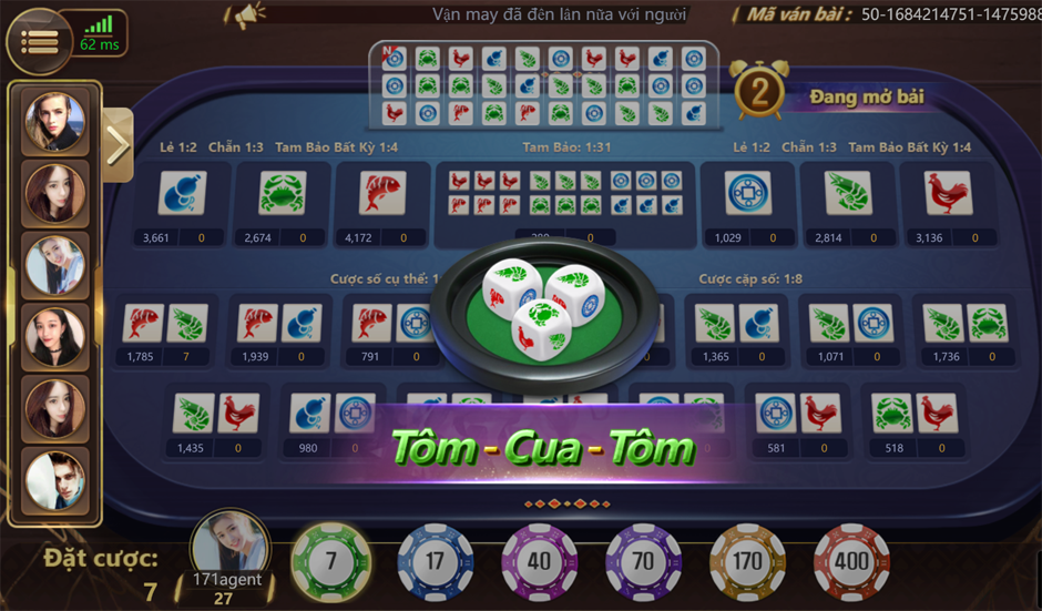 Cách chơi 1 ván bầu cua cơ bản tại nhà cái 78WIN